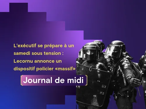 Samedi sous tension : Lecornu annonce un dispositif policier «...