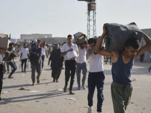 Gaza : Fermeture des centres d’aide de la Fondation humanitaire de...