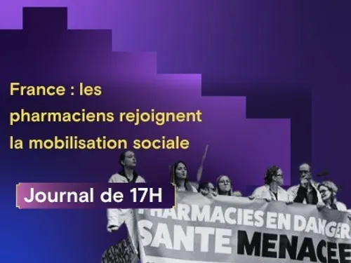 Offensive israélienne à Gaza , France: les pharmaciens participent...
