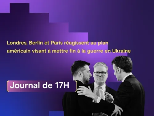 Réactions au plan US pour l’Ukraine; Paris réduit diplomates au...