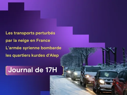 France: les transports perturbés par la neige, L'armée syrienne...