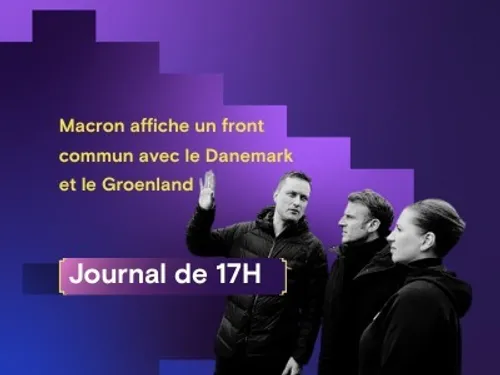  Macron en front commun avec le Danemark et le Groenland, pression...