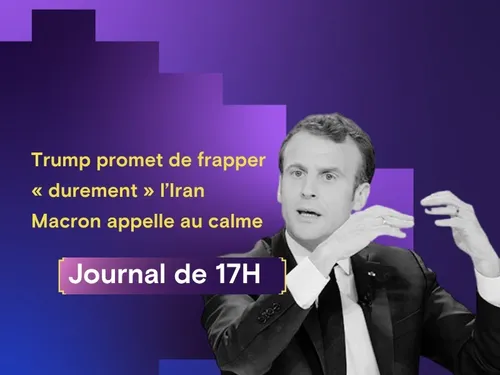 Trump promet de frapper « durement » l’Iran, Macron appelle au calme