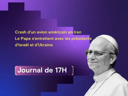 Crash d’un avion américain en Iran, le Pape s’entretient avec les...
