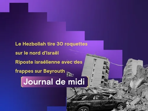 Le Hezbollah tire 30 roquettes sur Israël, riposte israélienne avec...