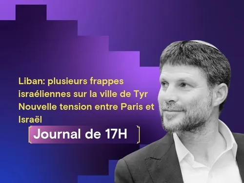 Liban: plusieurs frappes israéliennes sur la ville de Tyr,...