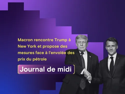 Macron rencontre Trump à New York et propose des mesures face à...