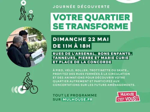 Journée "Votre quartier se transforme" et "Mulhouse se transforme /...