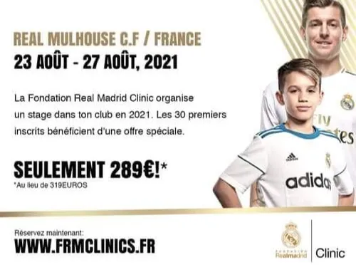 Un stage de foot de la 𝑭𝒖𝒏𝒅𝒂𝒄𝒊𝒐𝒏 𝑹𝒆𝒂𝒍 𝑴𝒂𝒅𝒓𝒊𝒅 à...