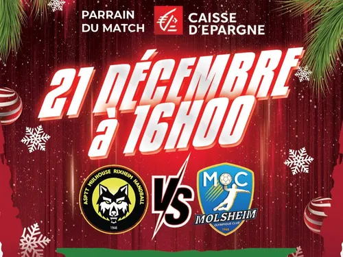 Handball N1 : Gagnez vos places pour le match ASPTTM/R vs Molsheim...