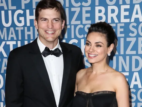 Le président Zelensky remercie publiquement Milas Kunis et Ashton...