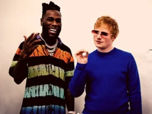 Burna Boy de retour avec Ed Sheeran