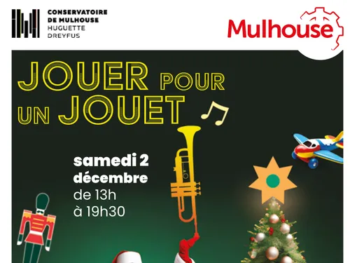 Jouer pour un jouet au Conservatoire de Mulhouse