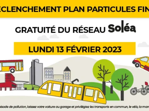 Gratuité du réseau Soléa maintenue jusqu'au 14 février inclus