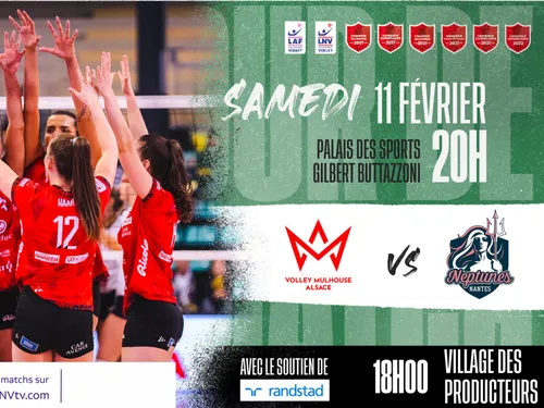 m2A et le Volley Mulhouse Alsace engagés en  faveur de...