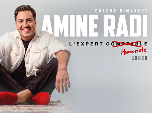 Gagnez vos places pour le spectacle d'Amine Radi !