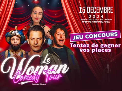 Woman Comedy Tour : gagnez vos places !