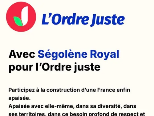Ségolène Royal au cœur d’un nouvel appel contre les divisions !