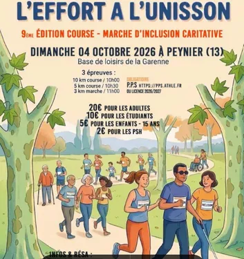 À Peynier, « L’Effort à l’Unisson » invite à courir et marcher pour...