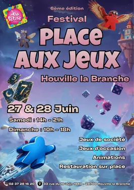 HOUVILLE-LA-BRANCHE - Festival Place aux jeux