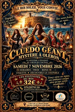 COURVILLE-SUR-EURE - Cluedo géant : Mystère à Oléron