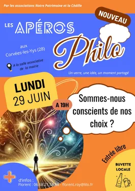 LES CORVÉES-LES-YYS - Apéro philo n°5