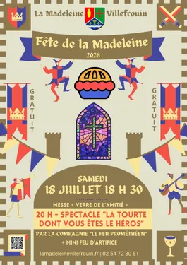 LA MADELEINE-VILLEFROUIN (41) - Fête de la Madeleine