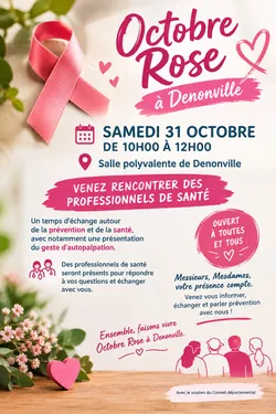 DENONVILLE - Matinée d'information "Octobre Rose"