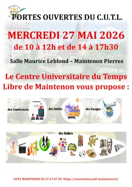 MAINTENON - Portes ouvertes du C.U.T.L.