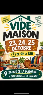 ERMENONVILLE-LA-GRANDE - Vide maison