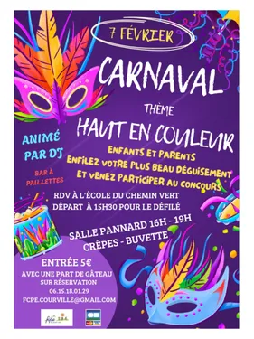 COURVILLE-SUR-EURE - Carnaval de l'école du Chemin Vert