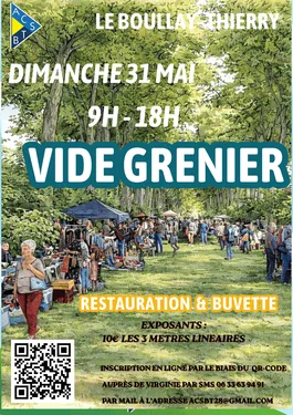 LE BOULLAY-THIERRY - Vide-greniers de l'ACSBT