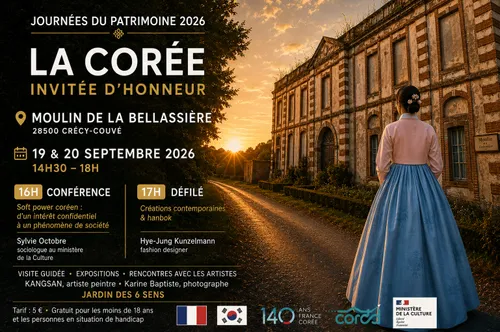 CRÉCY-COUVÉ - La Corée s'invite au Moulin de la Bellassière