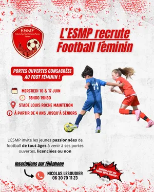 MAINTENON - Portes ouvertes Foot Féminin