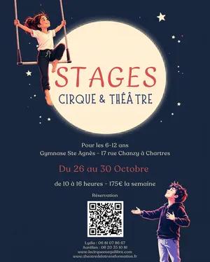 CHARTRES - Stage théâtre et cirque pour enfants