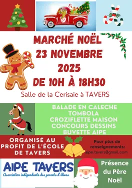 TAVERS (45) - Marché de Noël