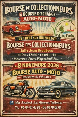 LE THEIL-SUR-HUISNE (61) - Bourse aux collectionneurs