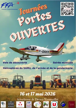 VERNOUILLET - Journées Portes ouvertes Aéroclub de Dreux