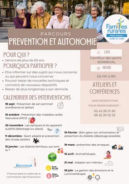 BONNEVAL - Parcours Prévention autonomie