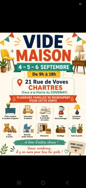 CHARTRES - Vide maisons