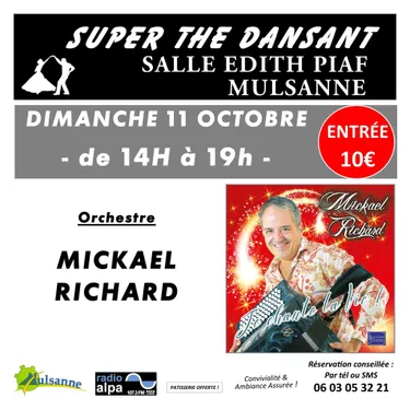 MULSANNE (72) - Thé dansant avec Mickaël Richard