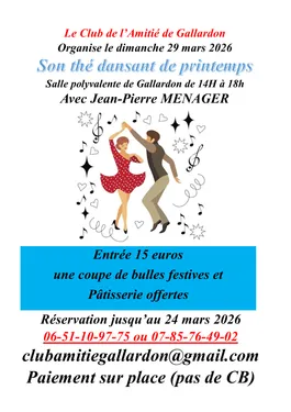 GALLARDON - Thé dansant du club de l'amitié