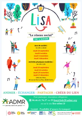 OULINS - LISA : Jeux de société
