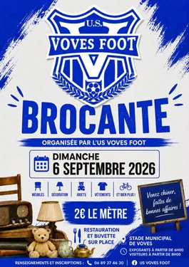 VOVES - Brocante de l'US Voves Foot