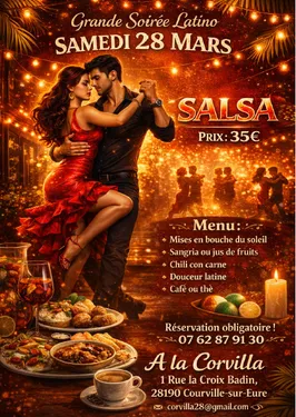 COURVILLE-SUR-EURE - Grande soirée Latino