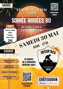 CHÂTEAUDUN - Soirée années 80 et Inter'ACS