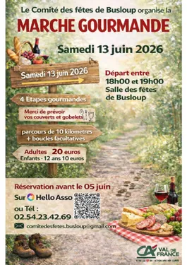 BUSLOUP (41) - Marche Gourmande de Busloup