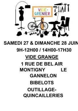 MONTIGNY-LE-GANNELON - Vide grange