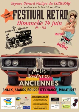 LE COUDRAY - Festival Rétro du comité des fêtes