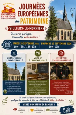 VILLIERS-LE-MORHIER - Journées du patrimoine